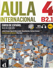 Aula Internacional 4 - Libro del alumno + ejercicios + audio download. B2.1. Nueva edicion - 9788415620853 - front cover
