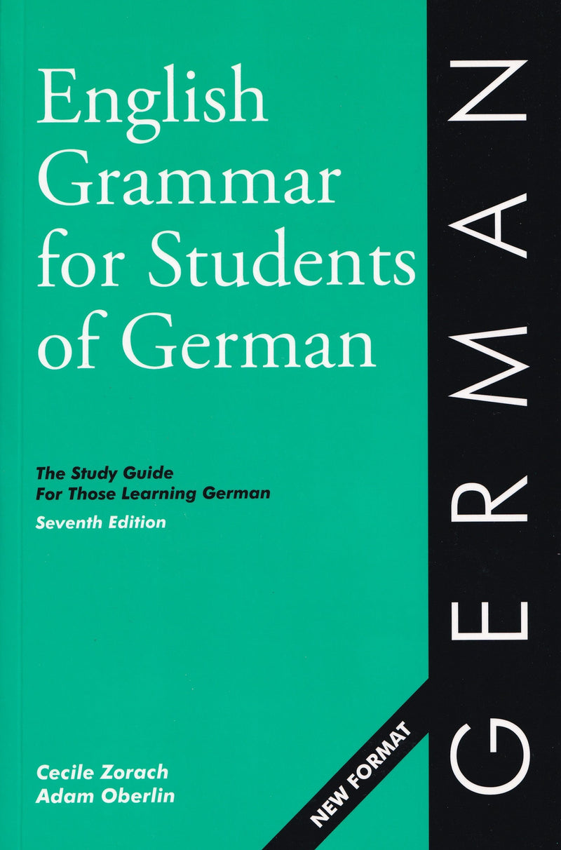 English Grammar For Students Of German - 9780934034555 - front cover