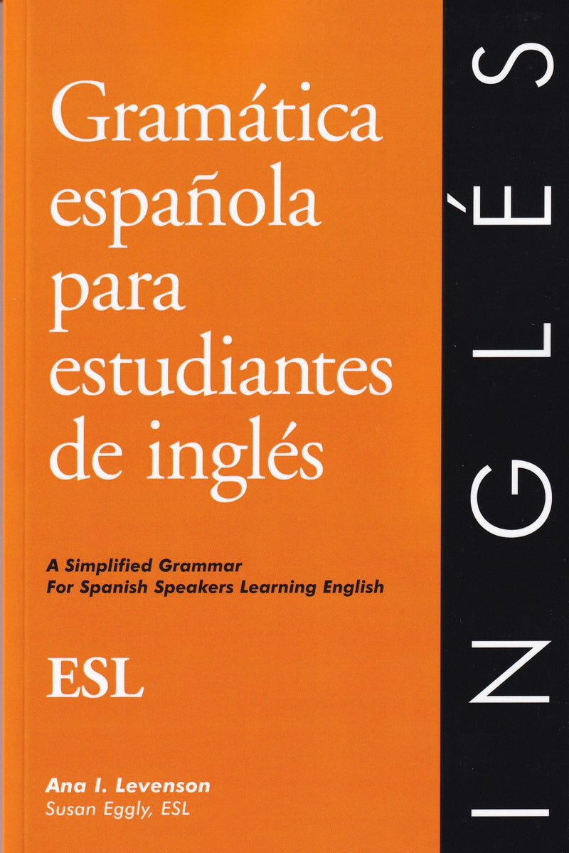 Gramática Española Para Estudiantes De Inglés (ESL) - 9780934034173 - front cover