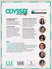 Odyssée - Niveau A1 - Livre de l'élève + Audio en ligne - 9782090355697 - back cover