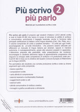 Più scrivo più parlo 2 (B1-B2) - 9786185554217 - back cover