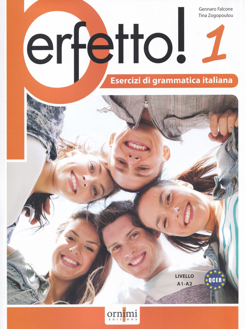 Perfetto! 1 (Level A1-A2) Italian grammar exercises - 9786188458673 - Front cover