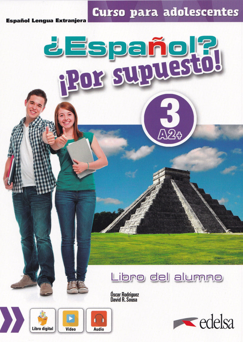 ¿Español? ¡Por supuesto! 3-A2+ - libro del alumno - 9788490812303 - front cover