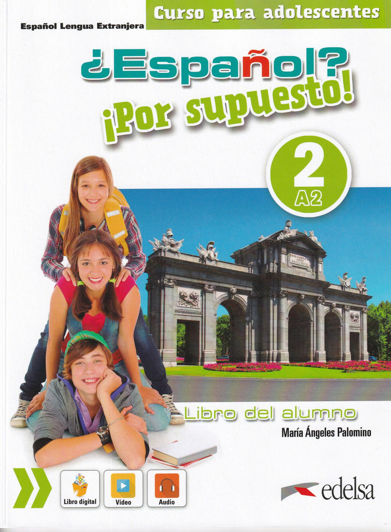 ¿Español? ¡Por supuesto! 2-A2 - libro del alumno - 9788490812204 - front cover