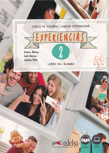 Experiencias 2. A1. Libro del alumno - 9788490813522 - front cover