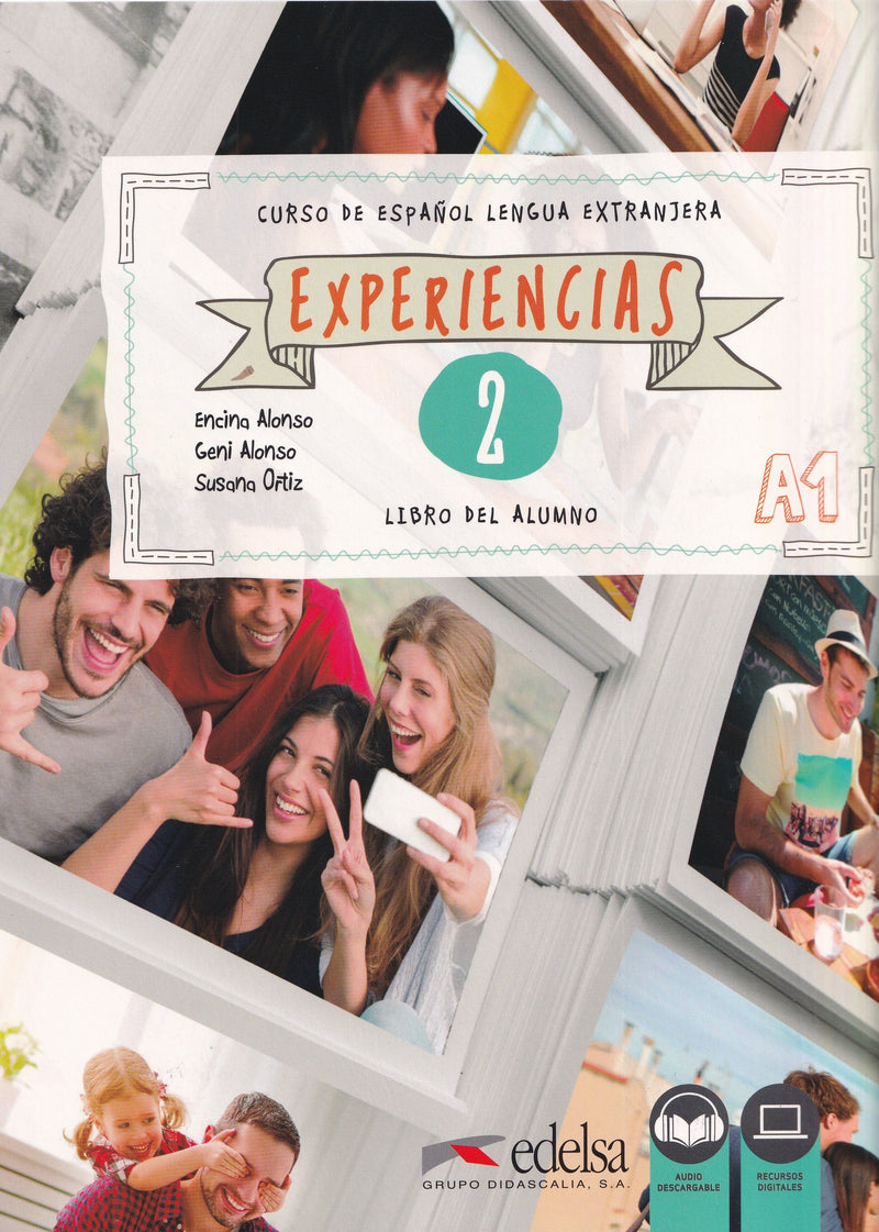 Experiencias 2. A1. Libro del alumno - 9788490813522 - front cover