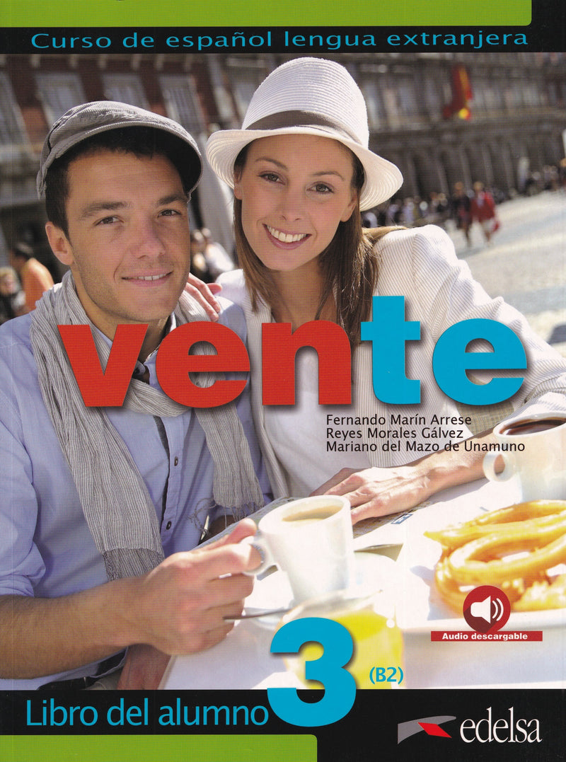 Vente 3 (B2) - libro del alumno - 9788490813003 - front cover