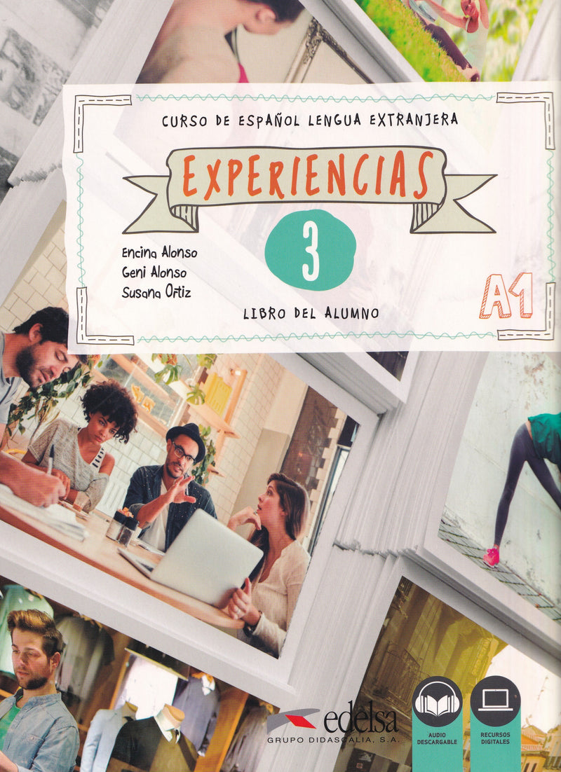 Experiencias 3. A1. Libro del alumno - 9788490813539 - front cover