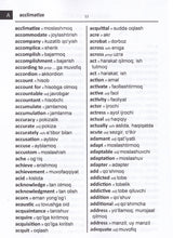 Exam Suitable : English-Uzbek & Uzbek-English Word-to-Word Dictionary - 9781946986696 - sample page 1
