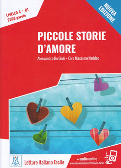 Piccole storie d'amore + online audio. B1. Nuova edizione - 9788861823877 - front cover