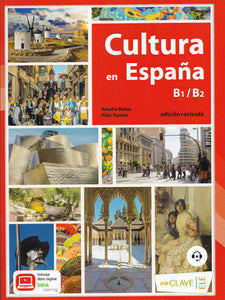 Cultura en España + audio + digital (B1-B2) - (Edición 2021)  - 9788415299387 - front cover