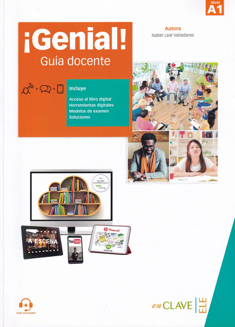 ¡Genial! A1 - Guía docente + digital. A1 - 9788416098316 - front cover