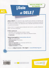 Dale al DELE A1: nuevos modelos de examen + audio + digital - 9788415299493 - back cover