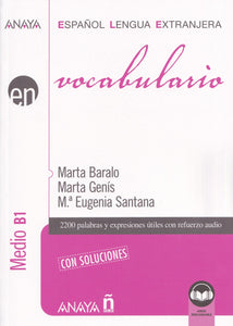 Vocabulario. Nivel Medio B1 (Ed. 2021) - 9788414315781 - front cover