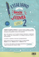 L'italiano con giochi e attivita 2. Volume + libro digitale. A2-B1 - 9788853639943 - back cover