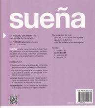 Nuevo Sueña 2 (B1). Libro del alumno. - 9788414315774 - back cover