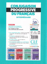 Conjugaison progressive du français - Niveau intermédiaire (A2/B1) - Livre + CD + Appli-web - 3ème édition - 9782090351910 - back cover