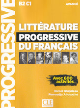 Littérature progressive du français - Niveau avancé (B2/C1) - Livre - 9782090351811 - front cover