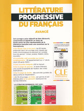 Littérature progressive du français - Niveau avancé (B2/C1) - Livre - 9782090351811 - back cover