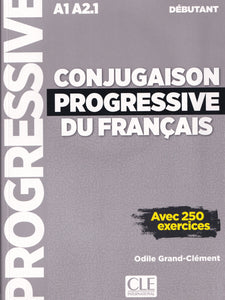 Conjugaison progressive du français - Niveau débutant (A1/A2) + CD - 9782090384437 - front cover