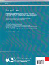 Netzwerk neu B1 - Deutsch als Fremdsprache Kursbuch mit Audios und Videos - 9783126071727 - back cover