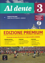 Al dente 3 - Premium Libro dello studente + Esercizi. Online audio + Video. B1 - 9788417710859 - front cover