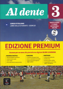 Al dente 3 - Premium Libro dello studente + Esercizi. Online audio + Video. B1 - 9788417710859 - front cover