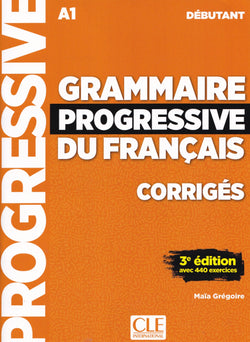Livret de corrigés : Grammaire progressive du français - 9782090381023 - front cover