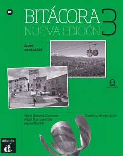 Bitacora 3 - Nueva edicion: Cuaderno de ejercicios + MP3 descargable (B1) - 9788416657537 - front cover