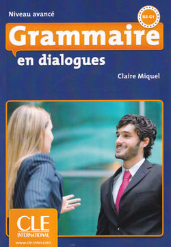 Grammaire en dialogues - Niveau avancé (B2/C1) - Livre + CD - 9782090380613 - front cover