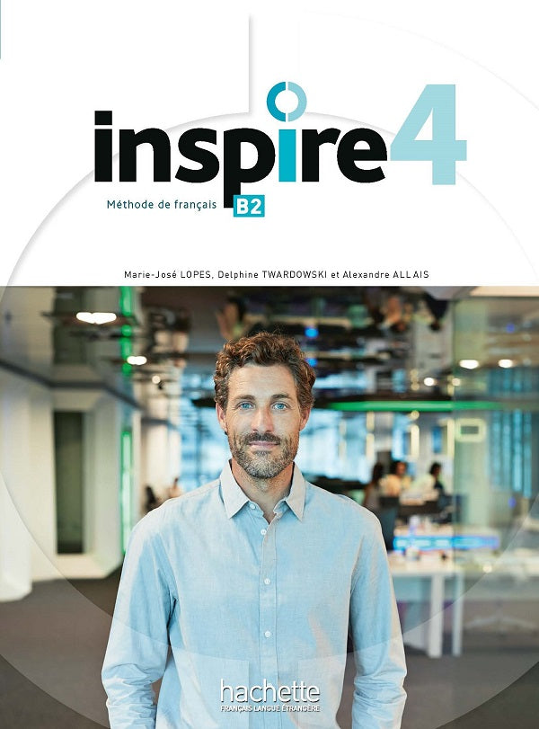 Inspire 4 livre de l'élève + audio/vidéo + Parcours digital -  9782017175438 - front cover