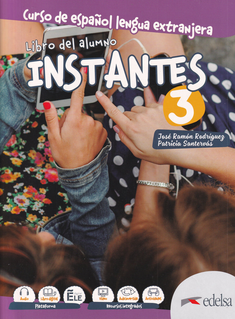 Instantes 3. Libro del alumno - 9788490812600 - front cover
