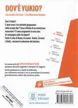 Italiano facile : Dov'e Yukio? Book + online audio. A1 - 9788861823853 - back cover