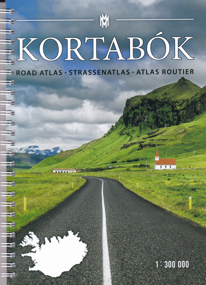 Kortabok 2026-2029 - Iceland Road Atlas 1:300 000 - 9789979355298 - front cover