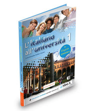 L'italiano all'universita 1 for English speakers + audio + digital. A1-A2 - 9789606931246 - 3D cover