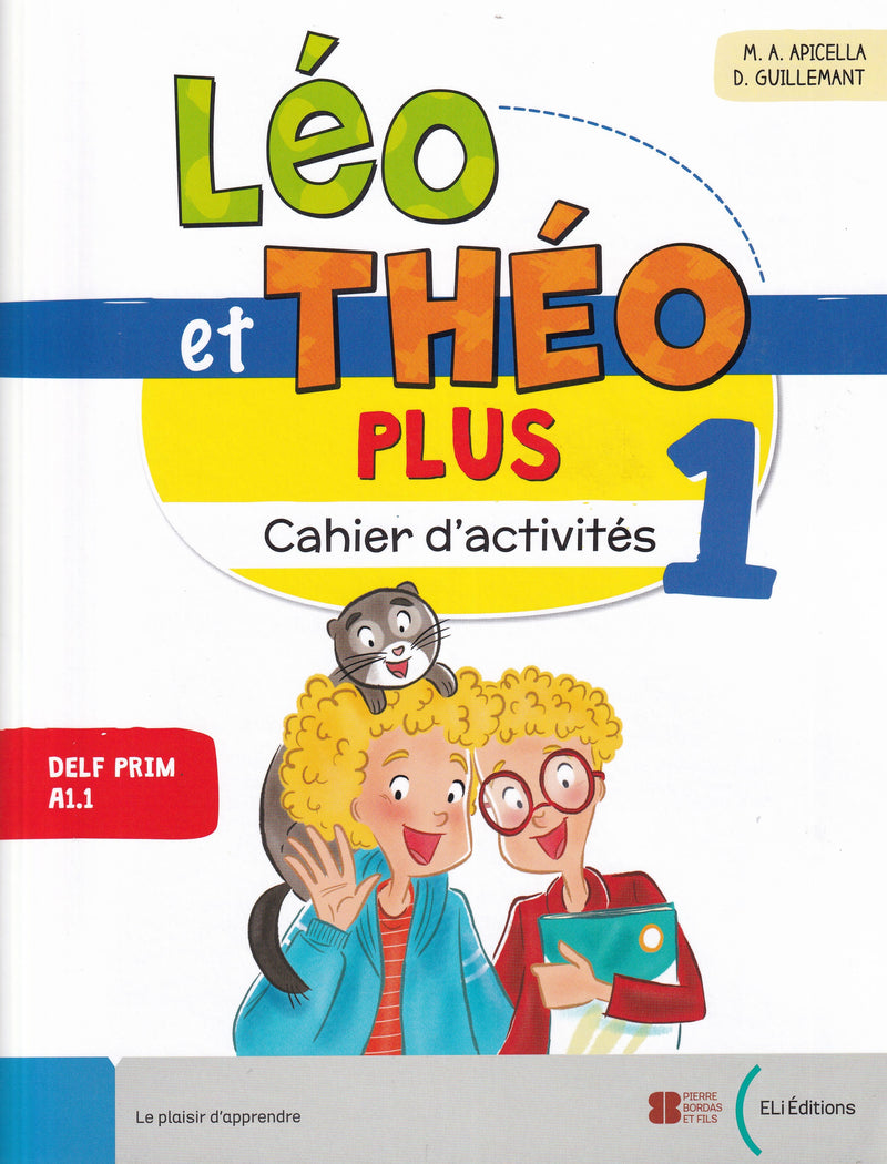 Léo et Théo plus Cahier d’activités 1 - A1.1 + Livre numerique + ELi LINK - 9788853645982 - front cover