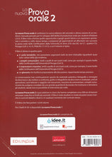 La nuova Prova orale 2 + IDEE online code. B2/C2 - 9788899358938 - back cover