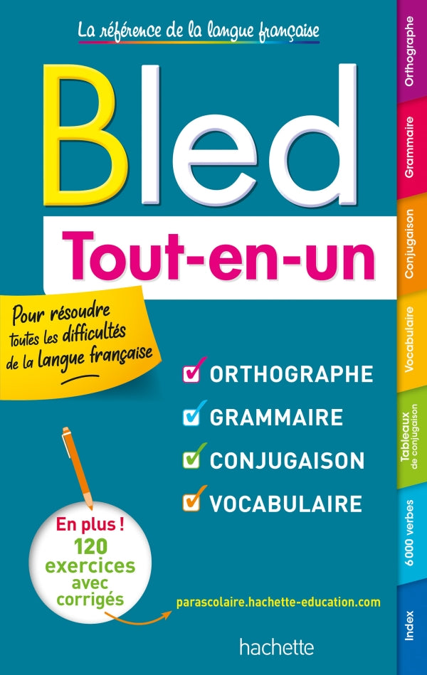 Le Bled Tout-en-un - 9782017151043 - front cover