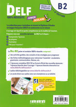 Le DELF B2 Junior et Scolaire 100% Réussite - Livre + didierfle.app - 9782278108596 - back cover