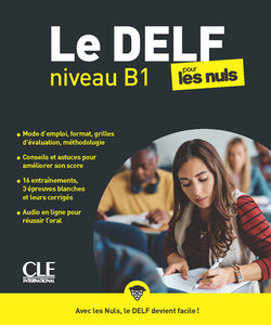 Le Delf pour les nuls - Niveau B1 - Livre + Audio téléchargeable en ligne (Delf for Dummies) - 9782090397512 - front cover