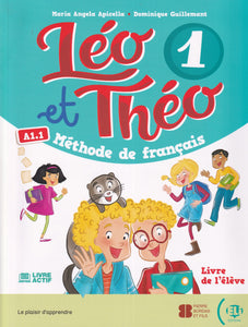 Leo et Theo 1 - Livre de l’éleve + digital - A1.1 - 9788853623485 - front cover