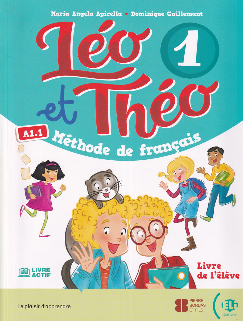 Leo et Theo 1 - Livre de l’éleve + digital - A1.1 - 9788853623485 - front cover
