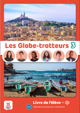 Les Globe-trotteurs 3 – Livre de l’élève + audio MP3. A2.1 - 9788411570183 - front cover