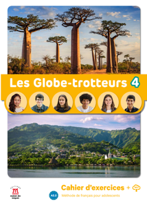 Les Globe-trotteurs 4 – Cahier d’exercices + audio MP3 - 9788411570244 - front cover