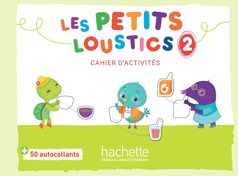 Les Petits Loustics 2 - Cahier d'activités - 9782016252833 - front cover