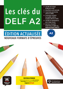 Les clés du DELF A2. Édition actualisée hybride. Livre de l'élève - 9788411573801 - front cover