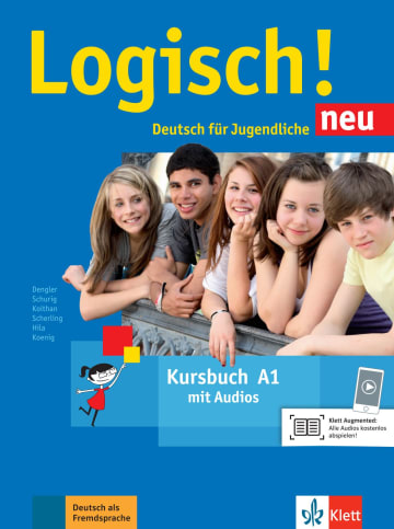 Logisch! neu A1 - Deutsch für Jugendliche - Kursbuch mit Audios - 9783126052016 - front cover