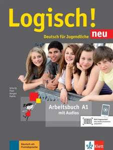 Logisch! neu A1 Deutsch für Jugendliche Arbeitsbuch mit Audios - 9783126052023 - front cover