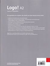 Logo! A2 - Deutsch für Jugendliche - Unterrichtshandbuch - 9783126053976 - back cover