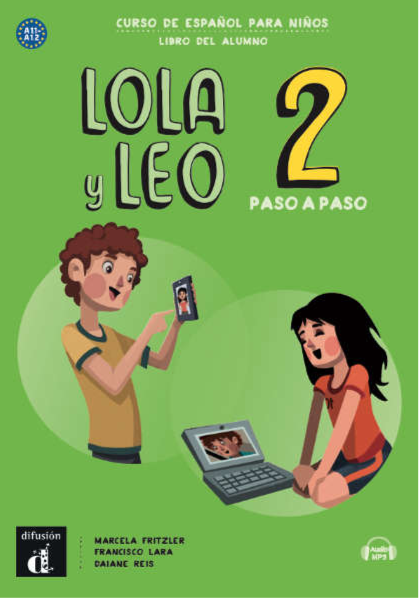 Lola y Leo paso a paso 2 - Libro del alumno + audio MP3 - 9788417710699 - front cover